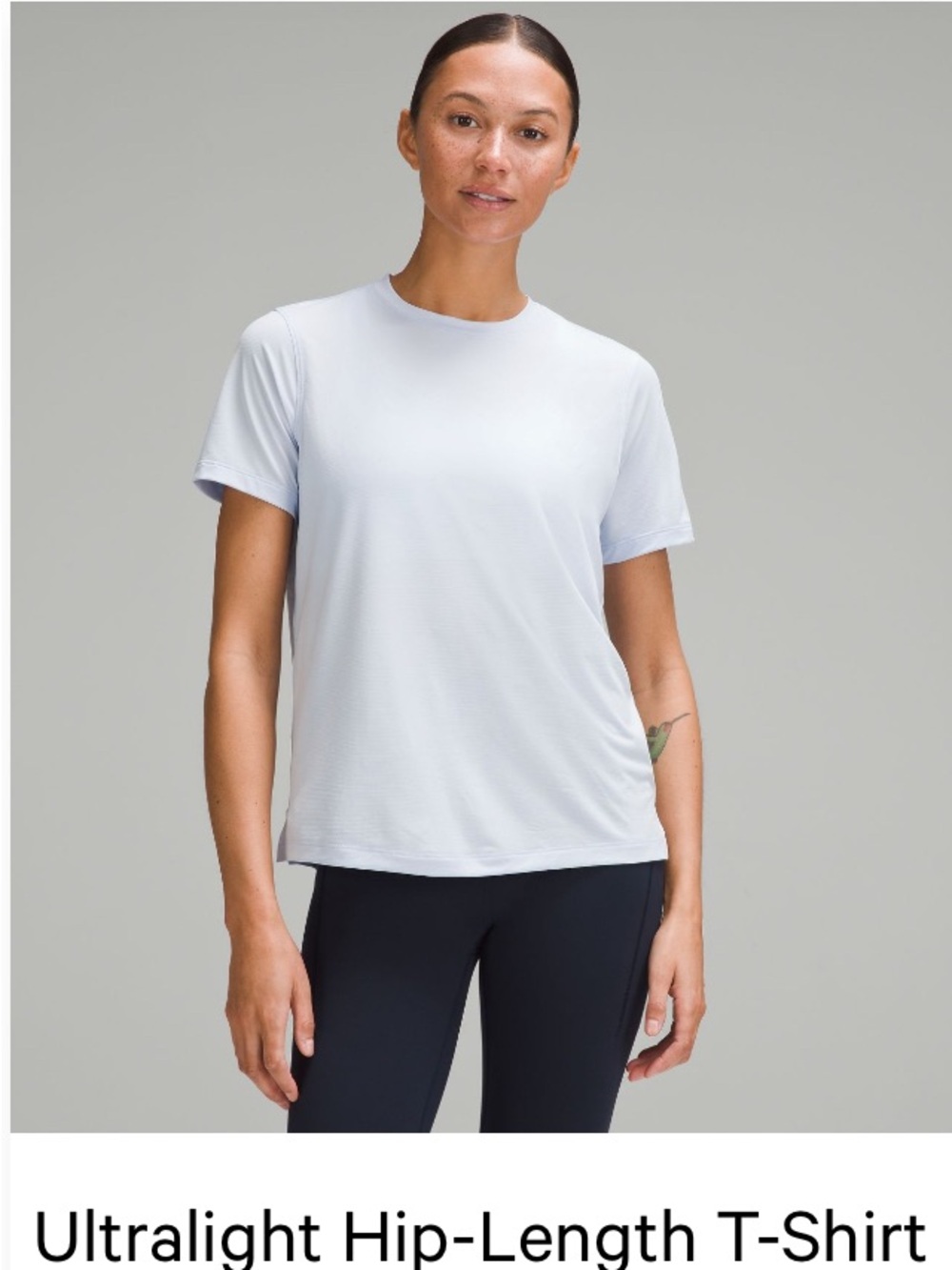 lululemon athletica Short-Sleeve Ultralight Hip Length T-Shirt